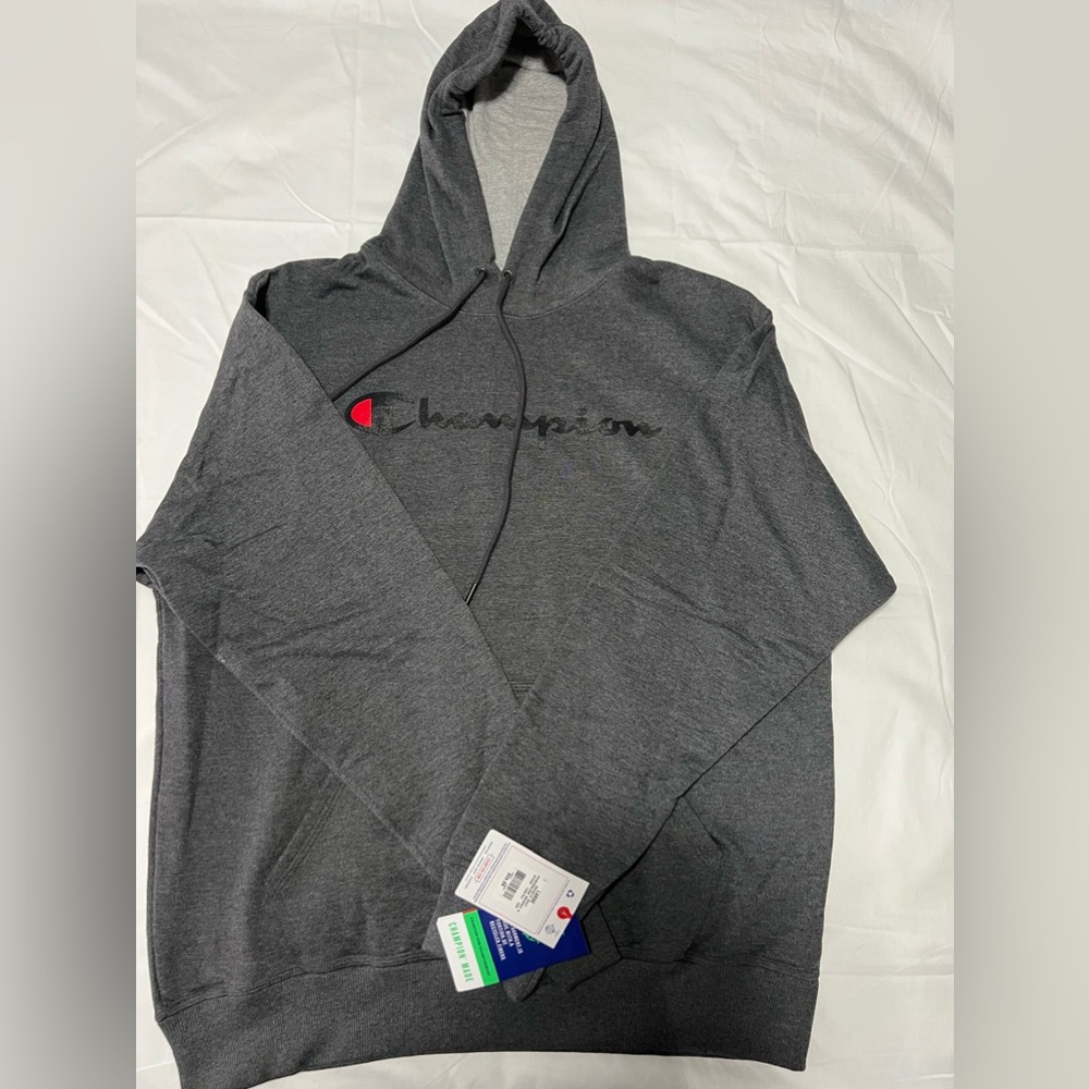 Large Champion hoodie
